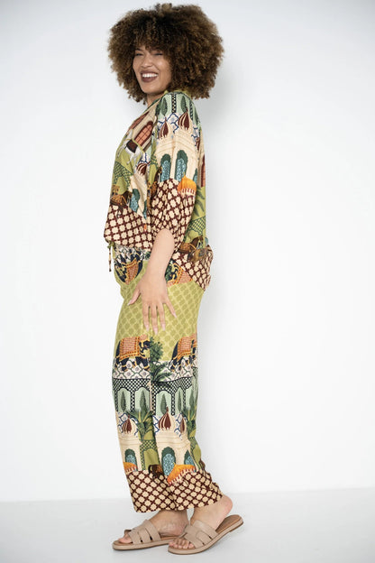 Lacassa Carnival Print Green