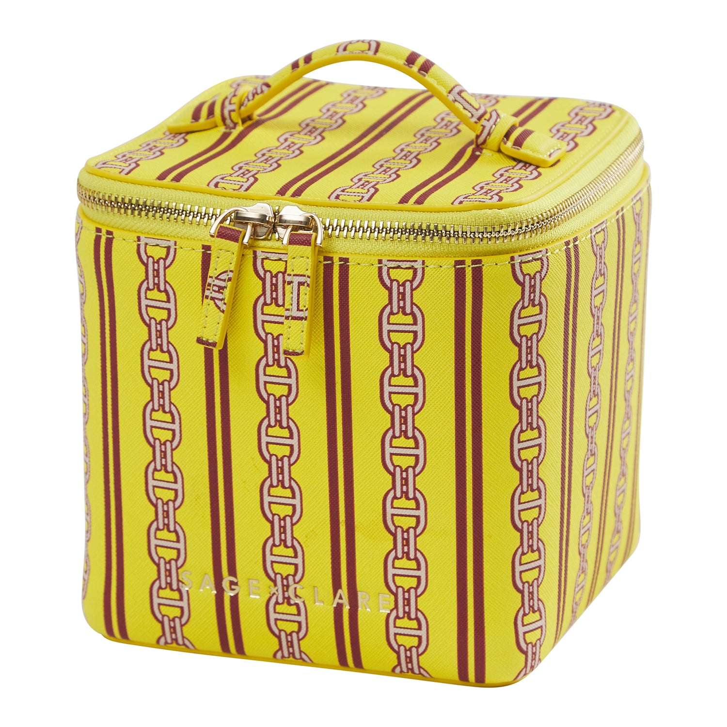 Acadia Cosmetic Case Mustard