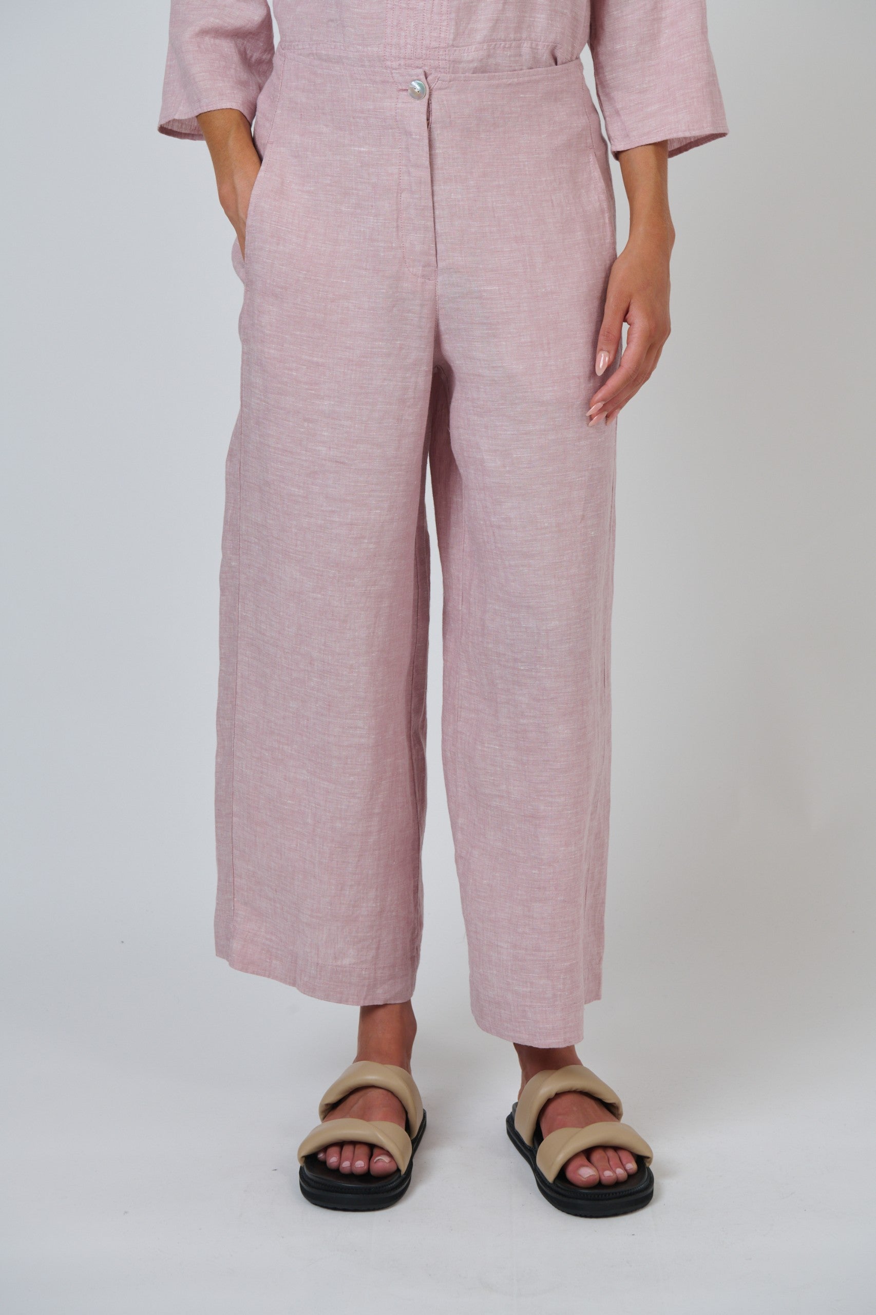 Radish Linen Pants