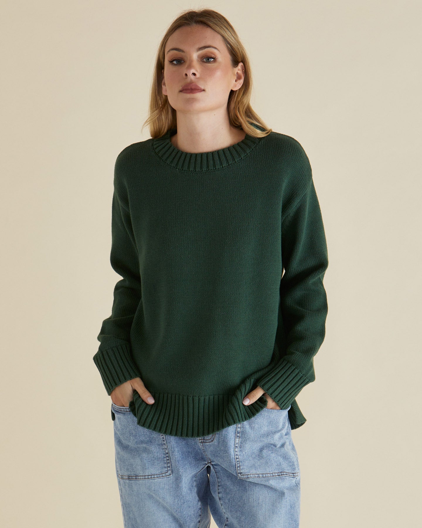 Andy Sweater Dark Green