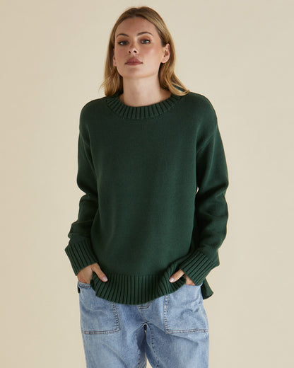 Andy Sweater Dark Green