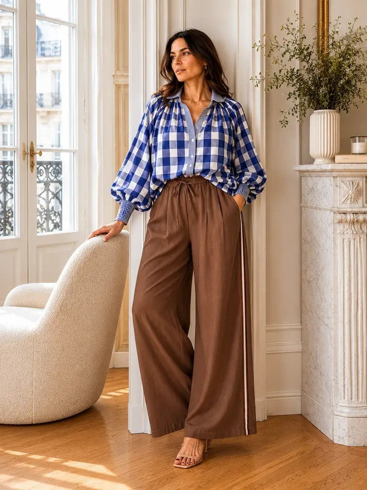 Nine Seven Three Pants brown