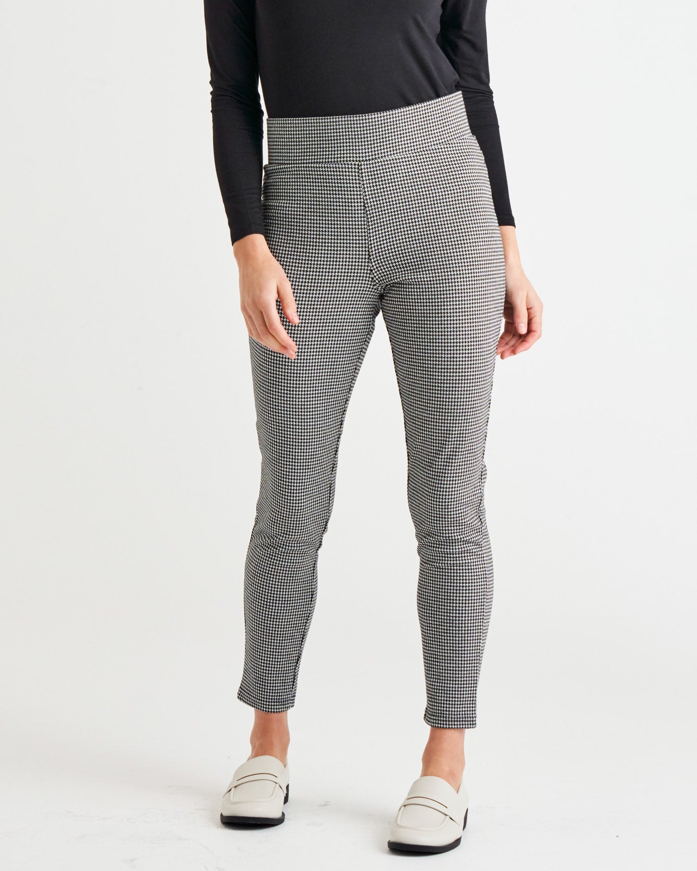 Houndstooth Ponte Legging