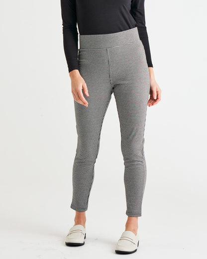 Houndstooth Ponte Legging