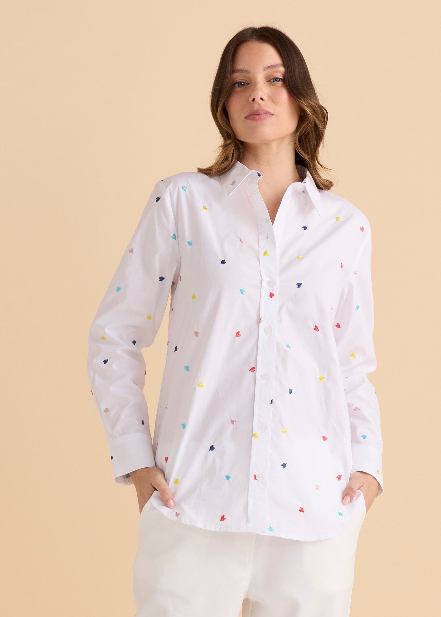 Reid Shirt Rainbow Heart