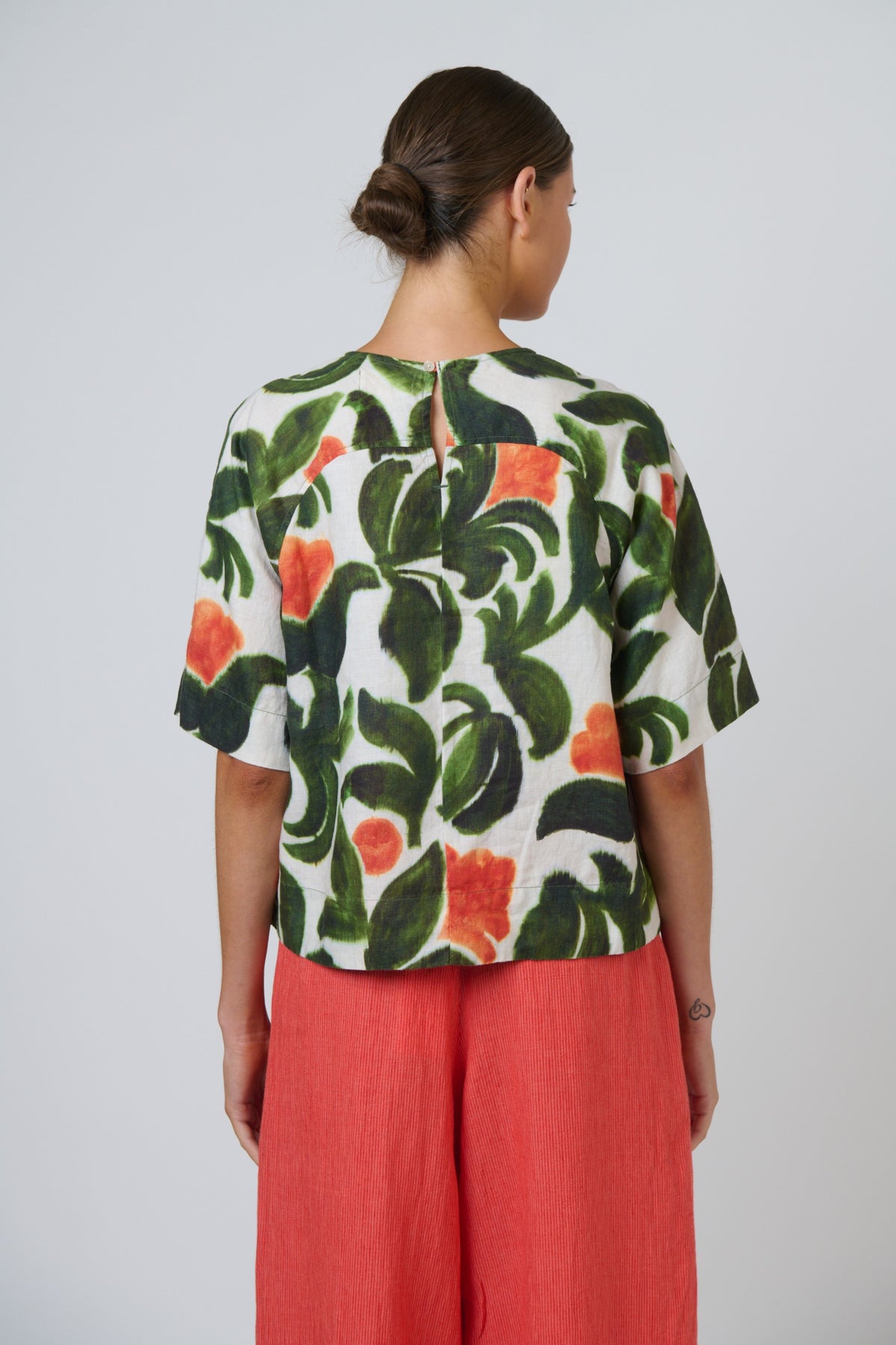 Tuileries Linen Top