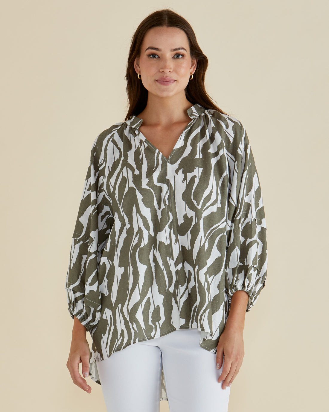 Grazia Blouse Olive