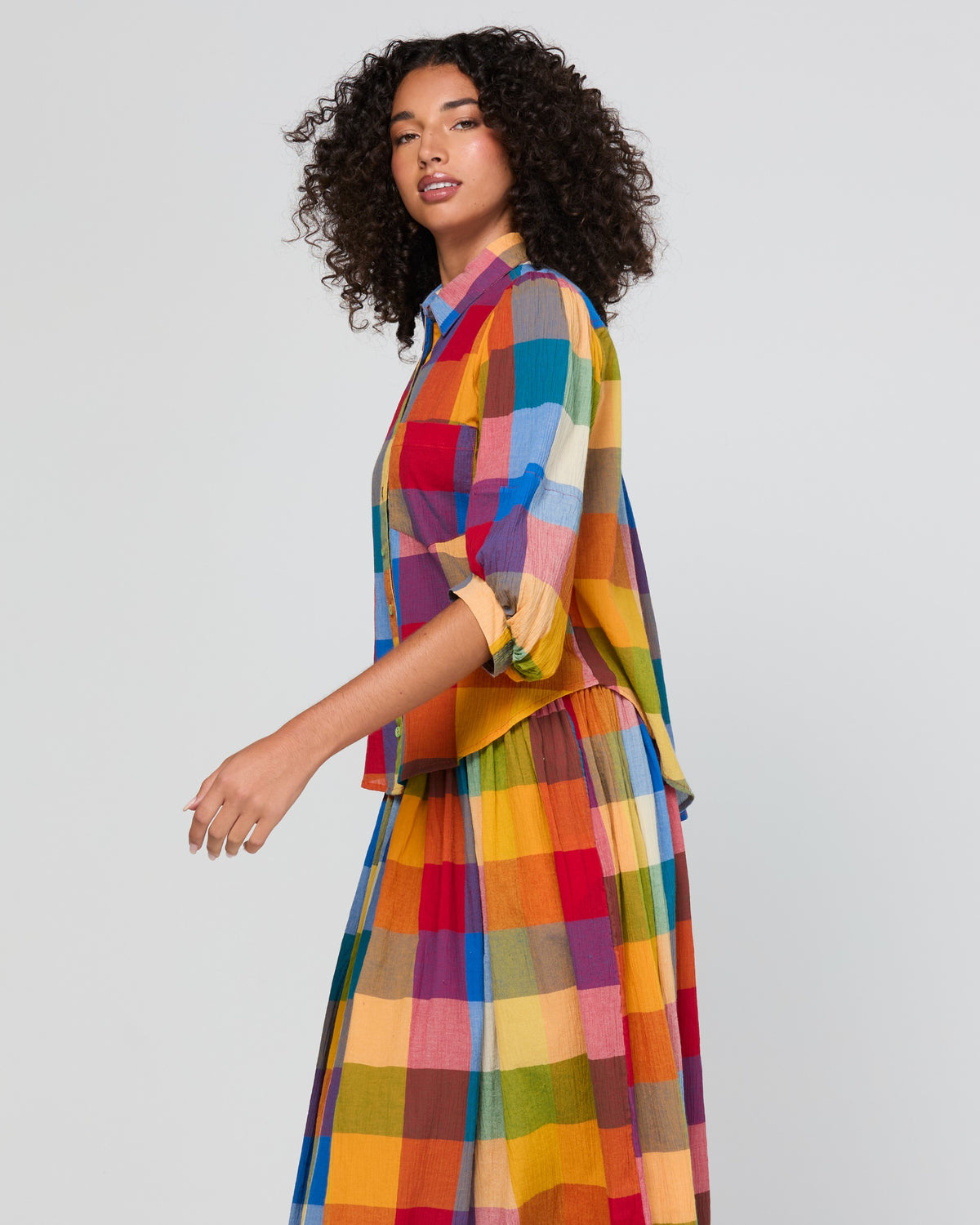 Pari Shirt - kingston check