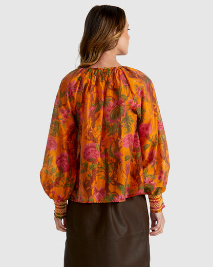 Panama Top Floral