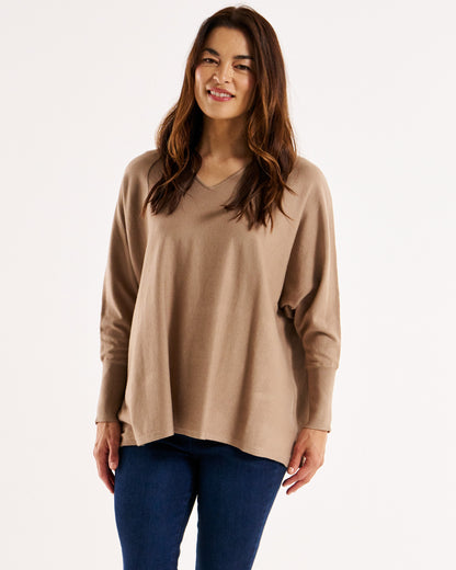 Destiny Knit Jumper Latte