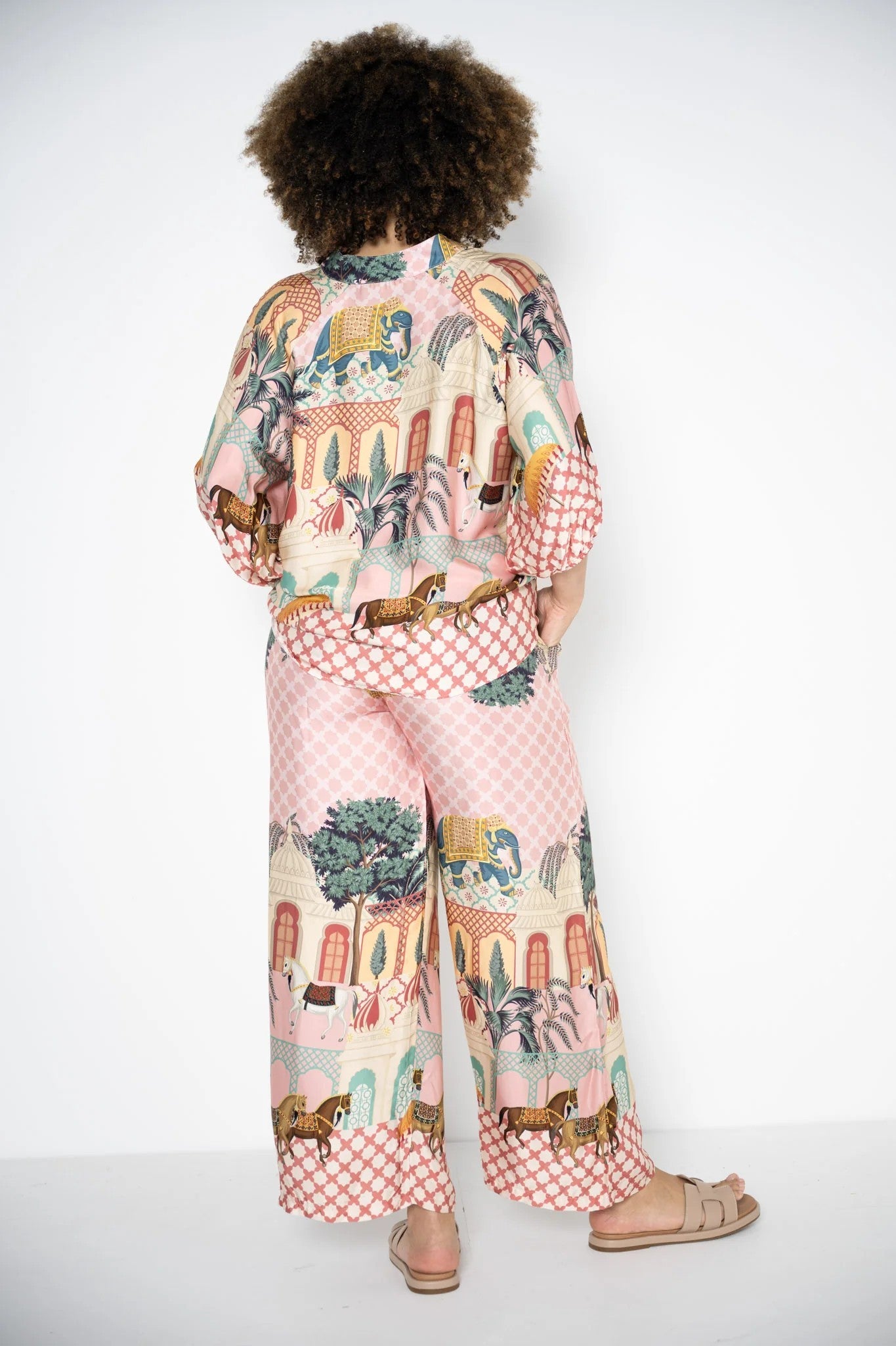 Lacassa Carnival Print Pink