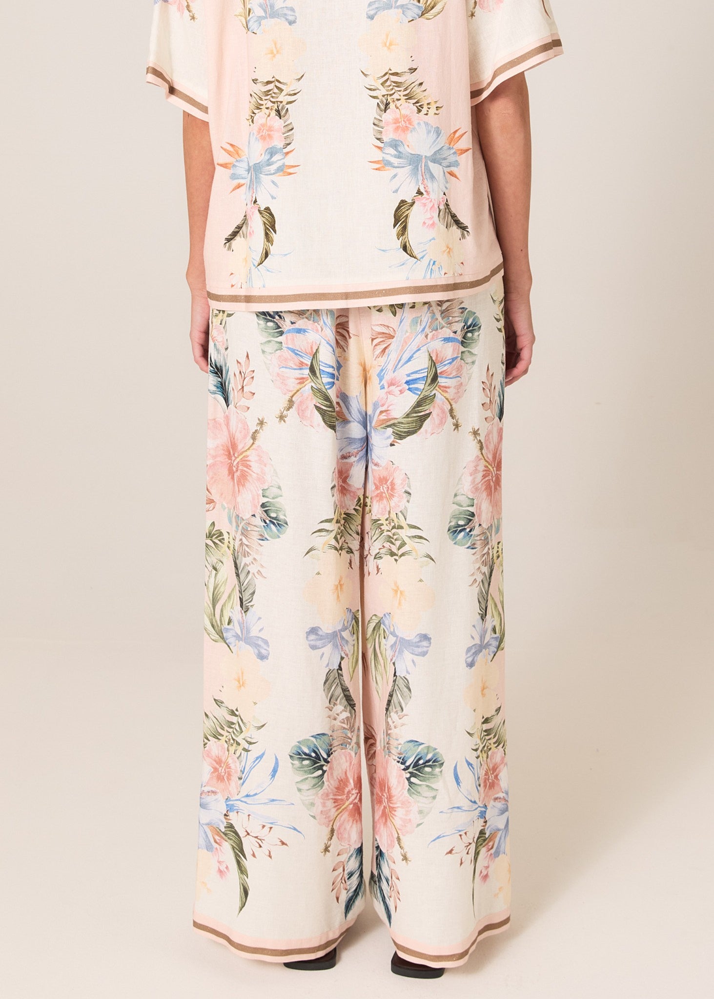 Solara Print Pant Pink