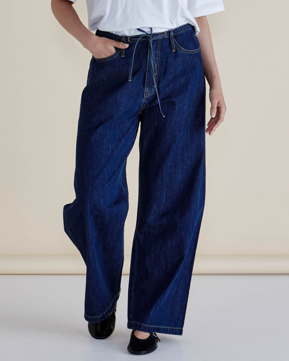 Goldie Jeans Dark Blue