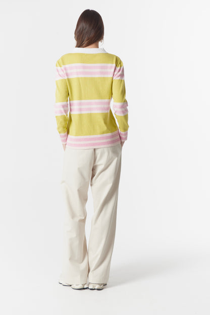 Sun Chaser Polo Knit Limonite