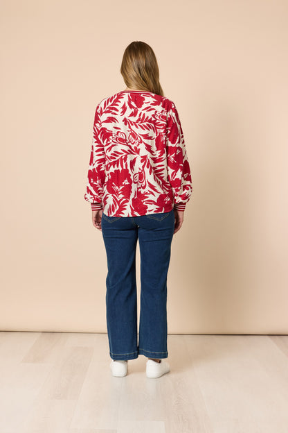 Moulin Rouge Top Red