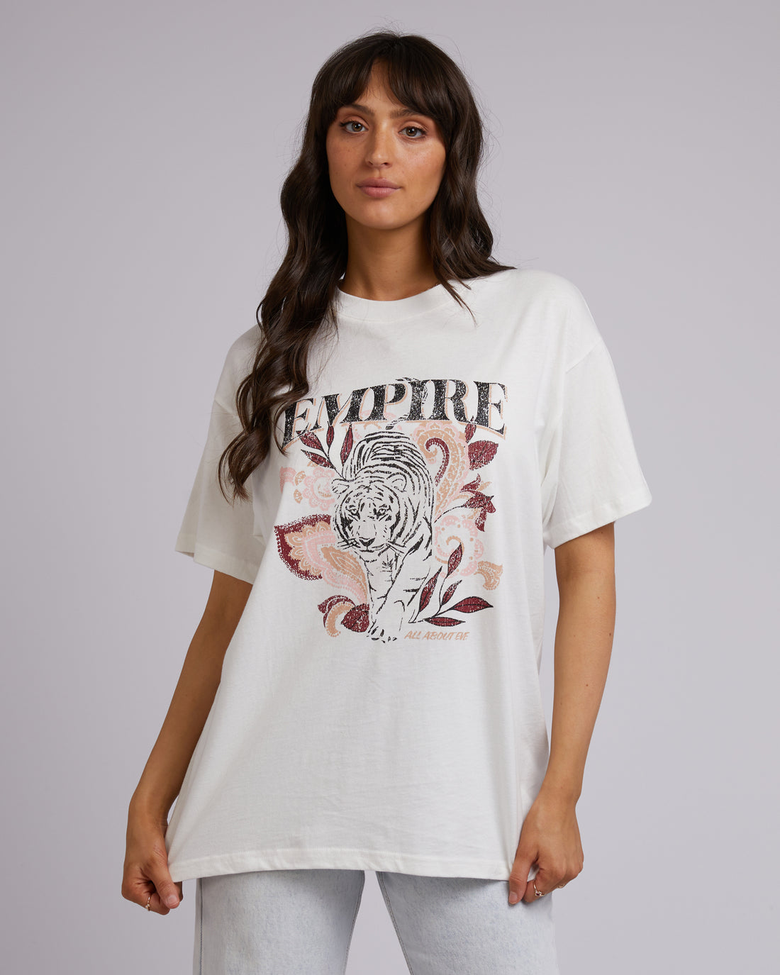 Empire Oversized tee white