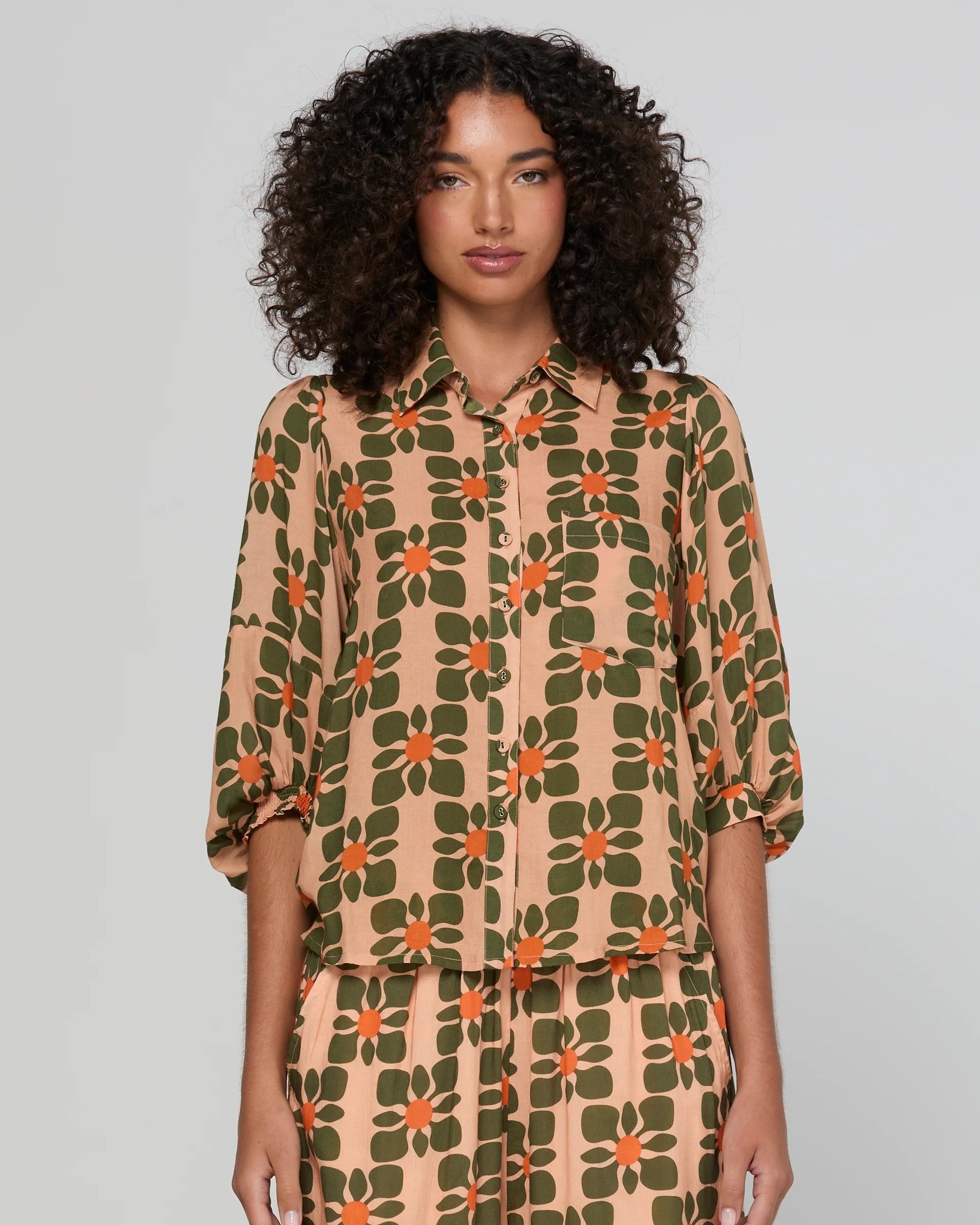 Pari Shirt - Dahlia