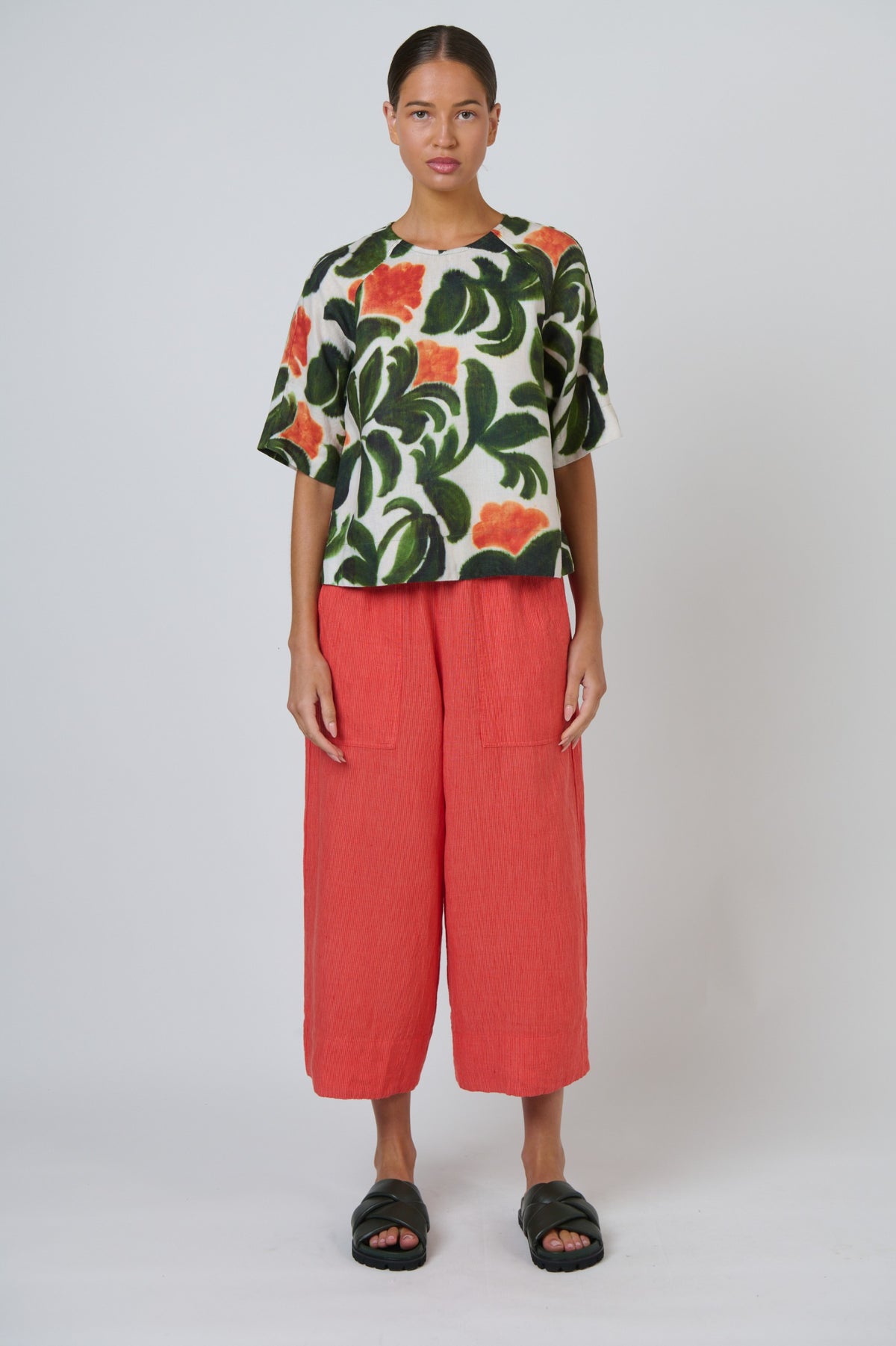 Tuileries Linen Top