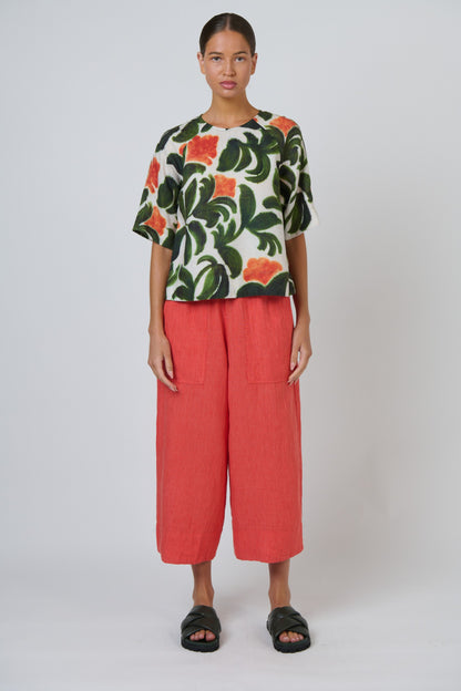 Tuileries Linen Top