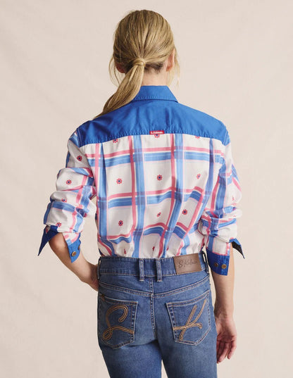 Spencer Lightweight Workshirt - mid blue