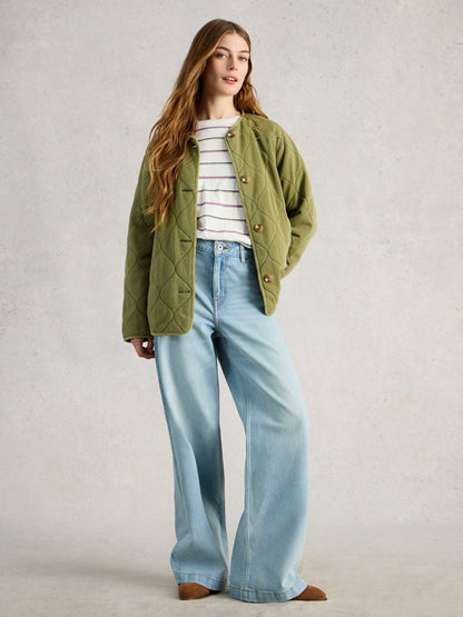 Ayla Wide Leg Jean - light denim