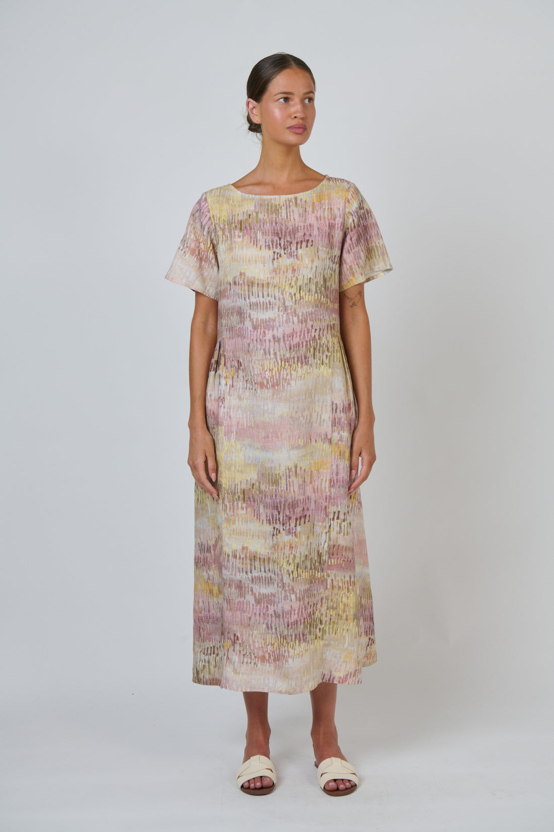 Jardin Linen Dress