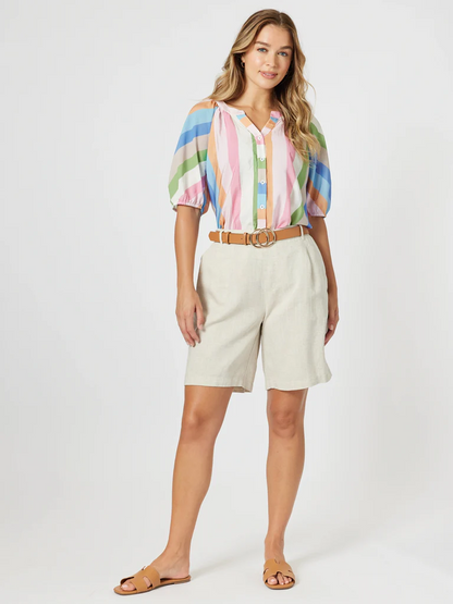 Lucy Striped Top multi