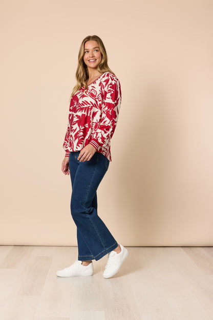 Moulin Rouge Top Red