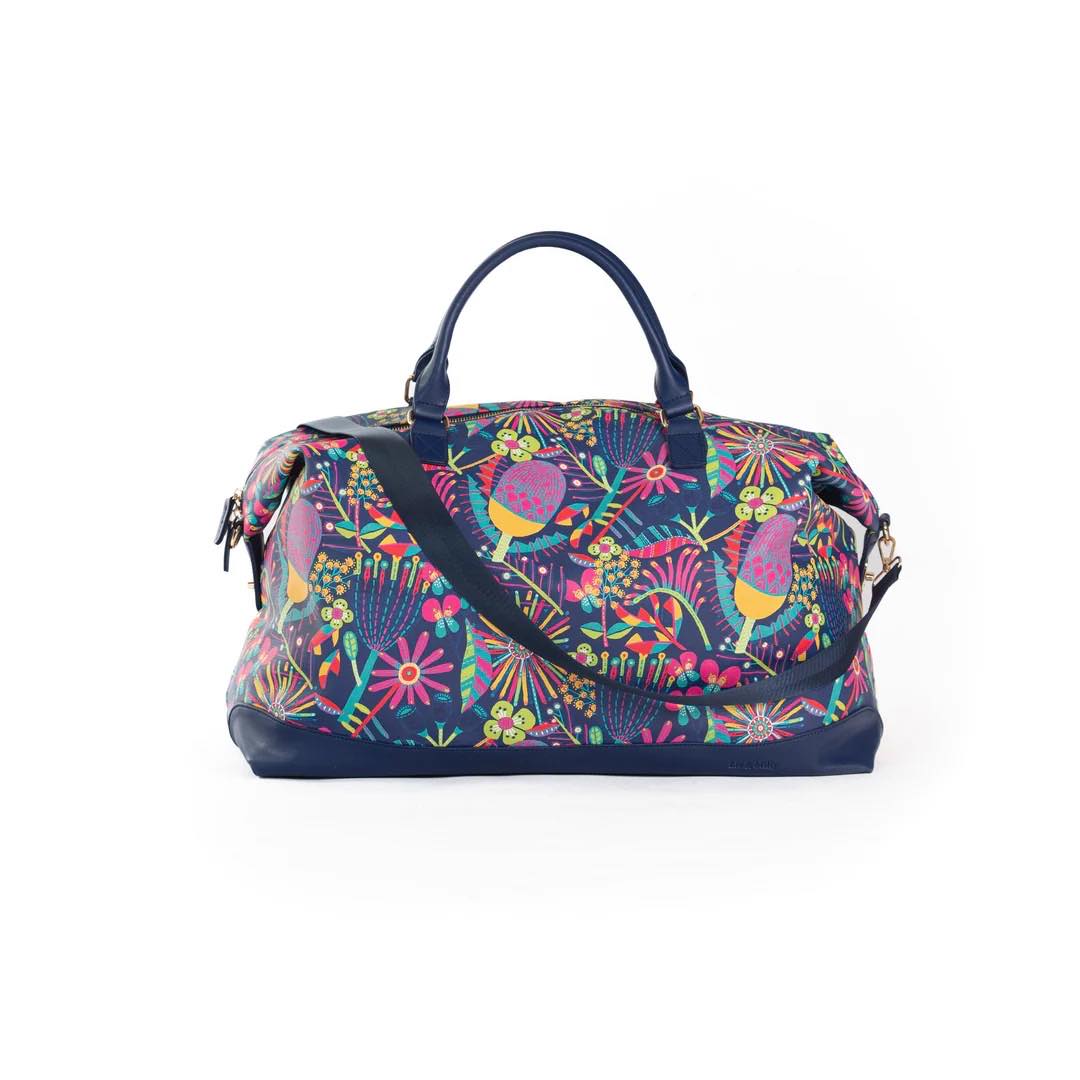 Lordy Dordy overnight bag wildflowers