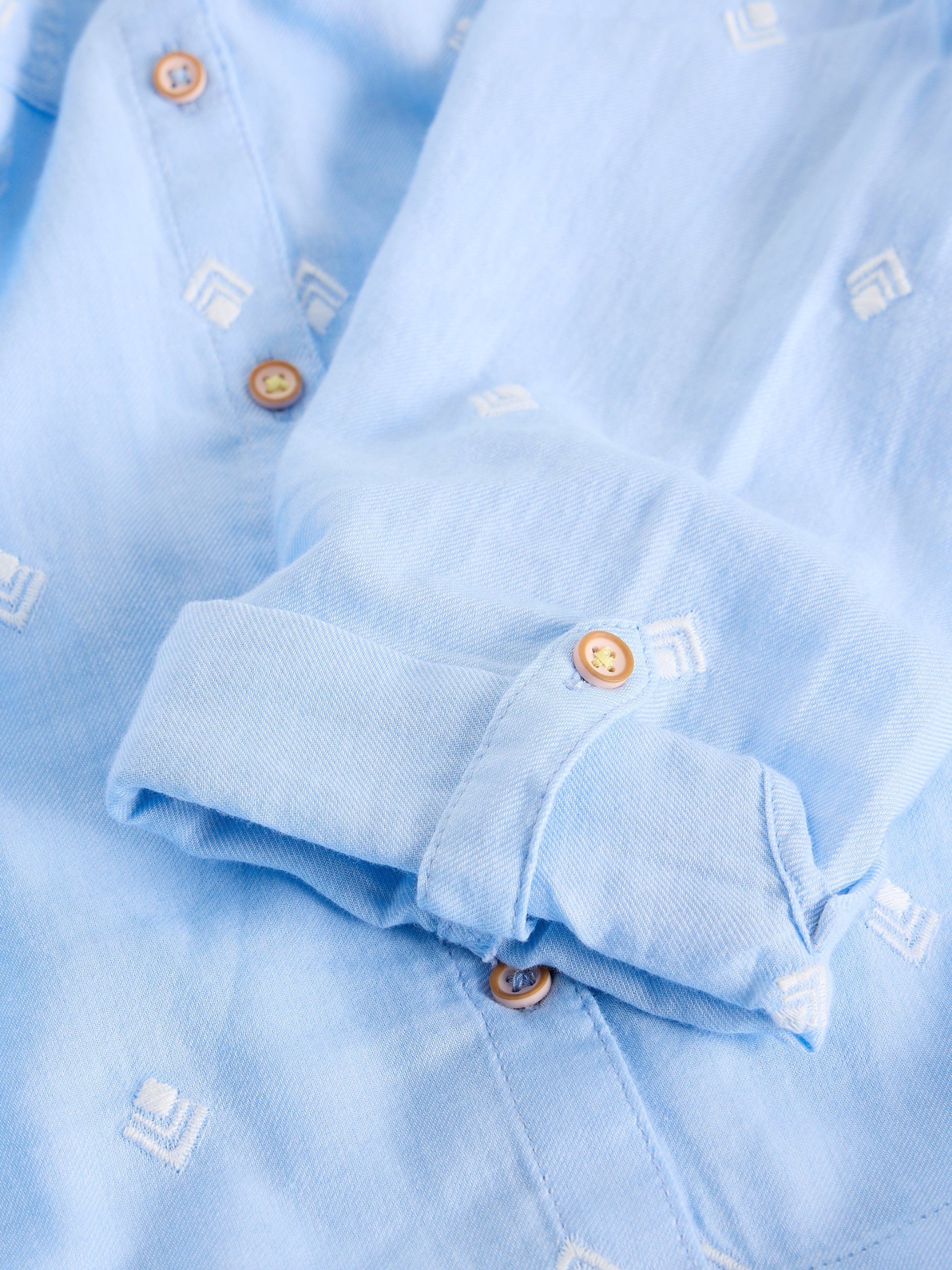 Sophie Organic Cotton Shirt - blue
