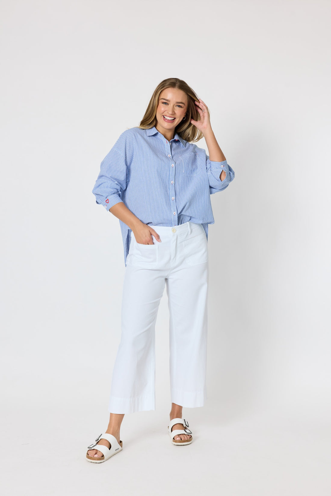 Dune Carpenter Pant - white