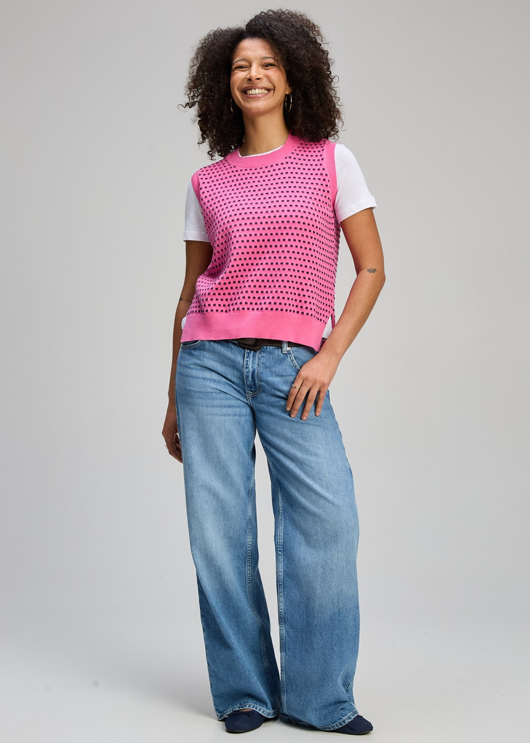 Textured Tank Cosmos