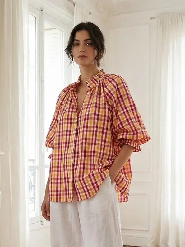 Nine One Five shirt magenta