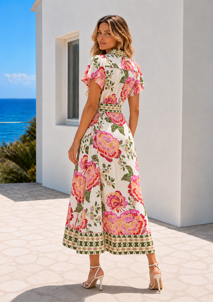 Maisie Dress | Multi Floral