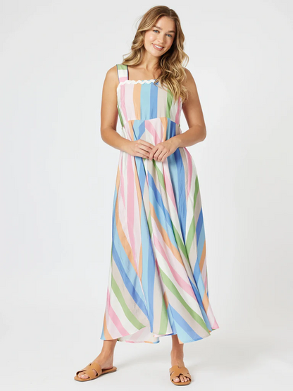 Lucy Striped Sundress