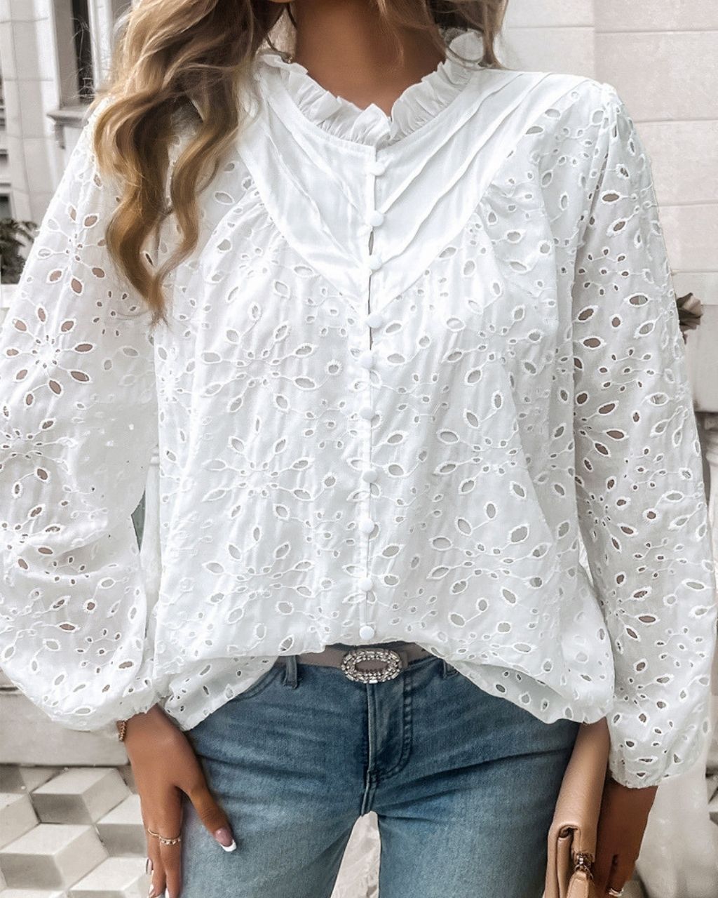 Cami Blouse White