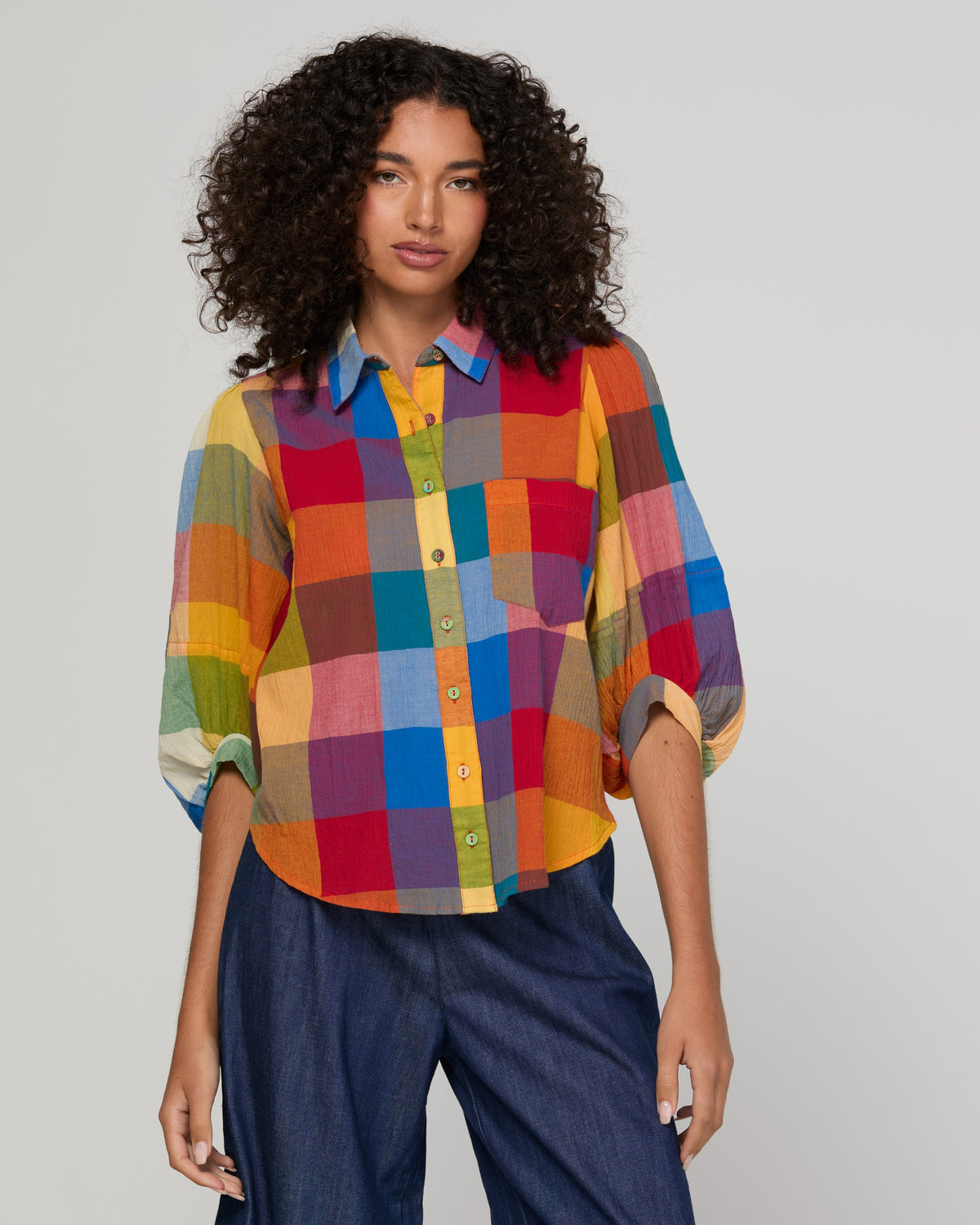 Pari Shirt - kingston check