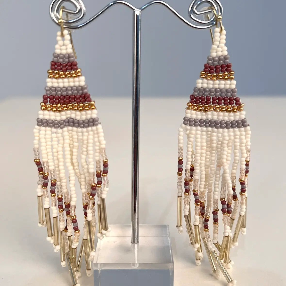 Fringe Statement Earring