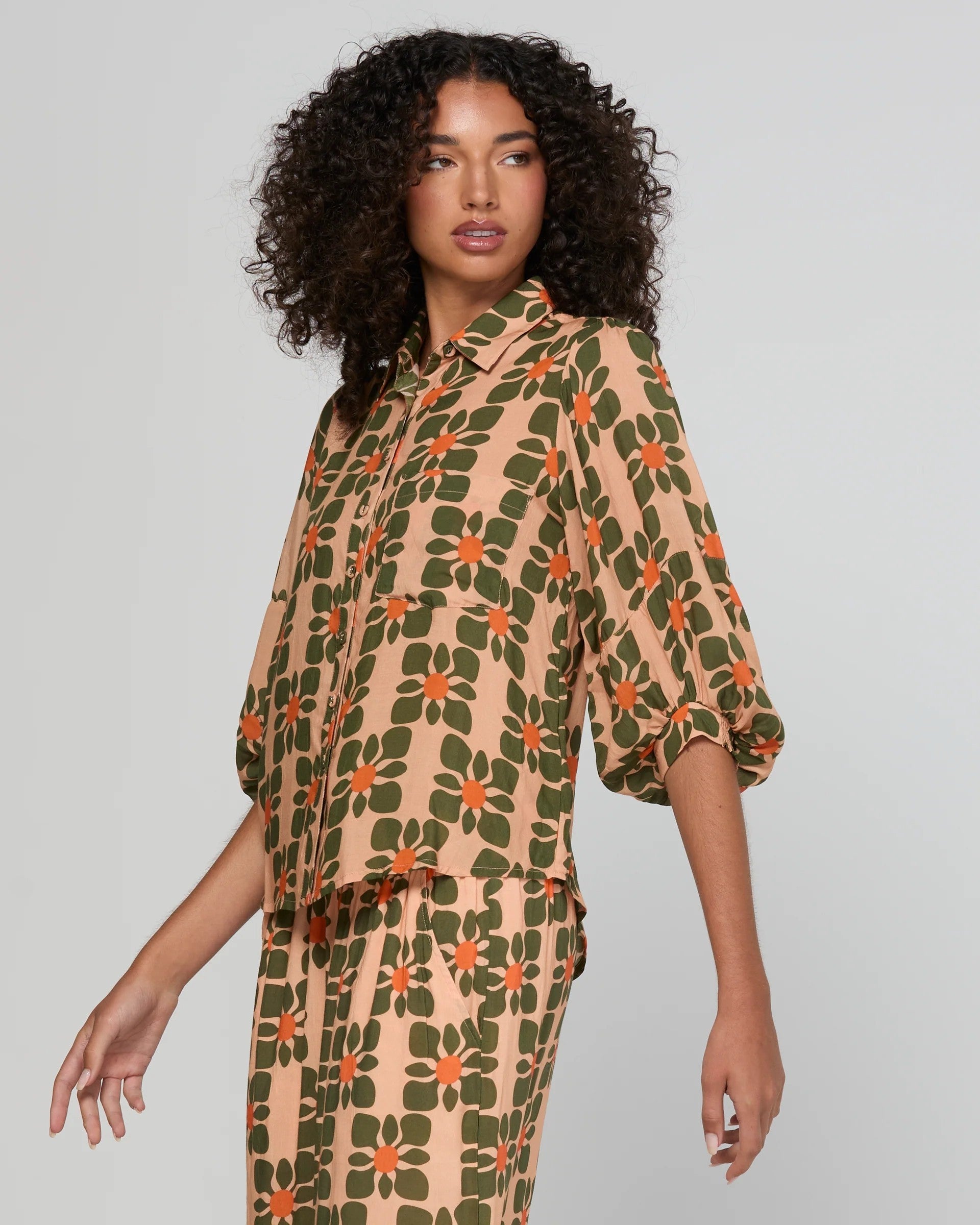 Pari Shirt - Dahlia