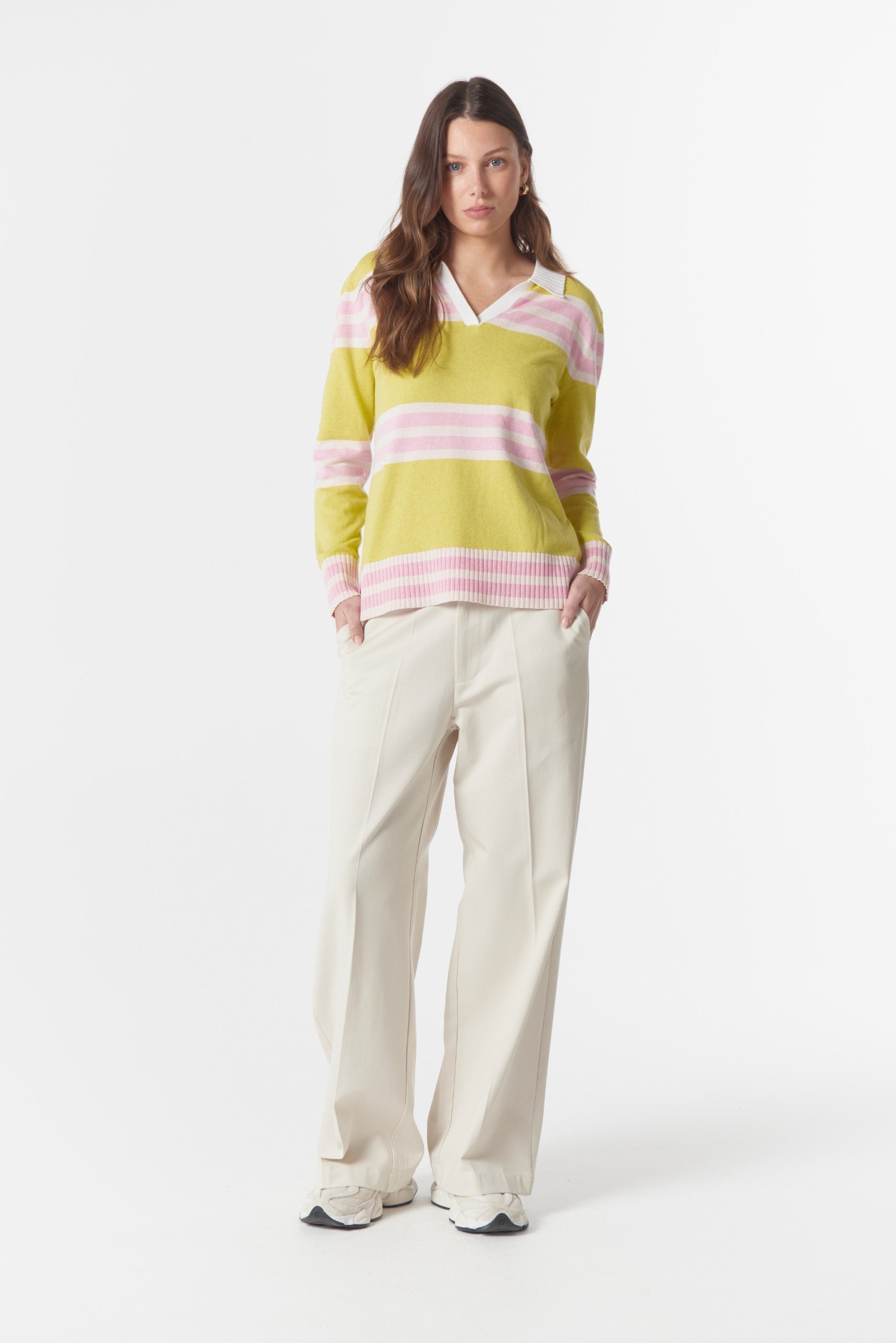 Sun Chaser Polo Knit Limonite