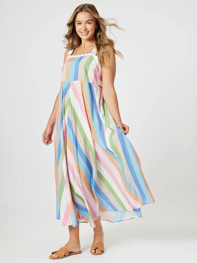 Lucy Striped Sundress