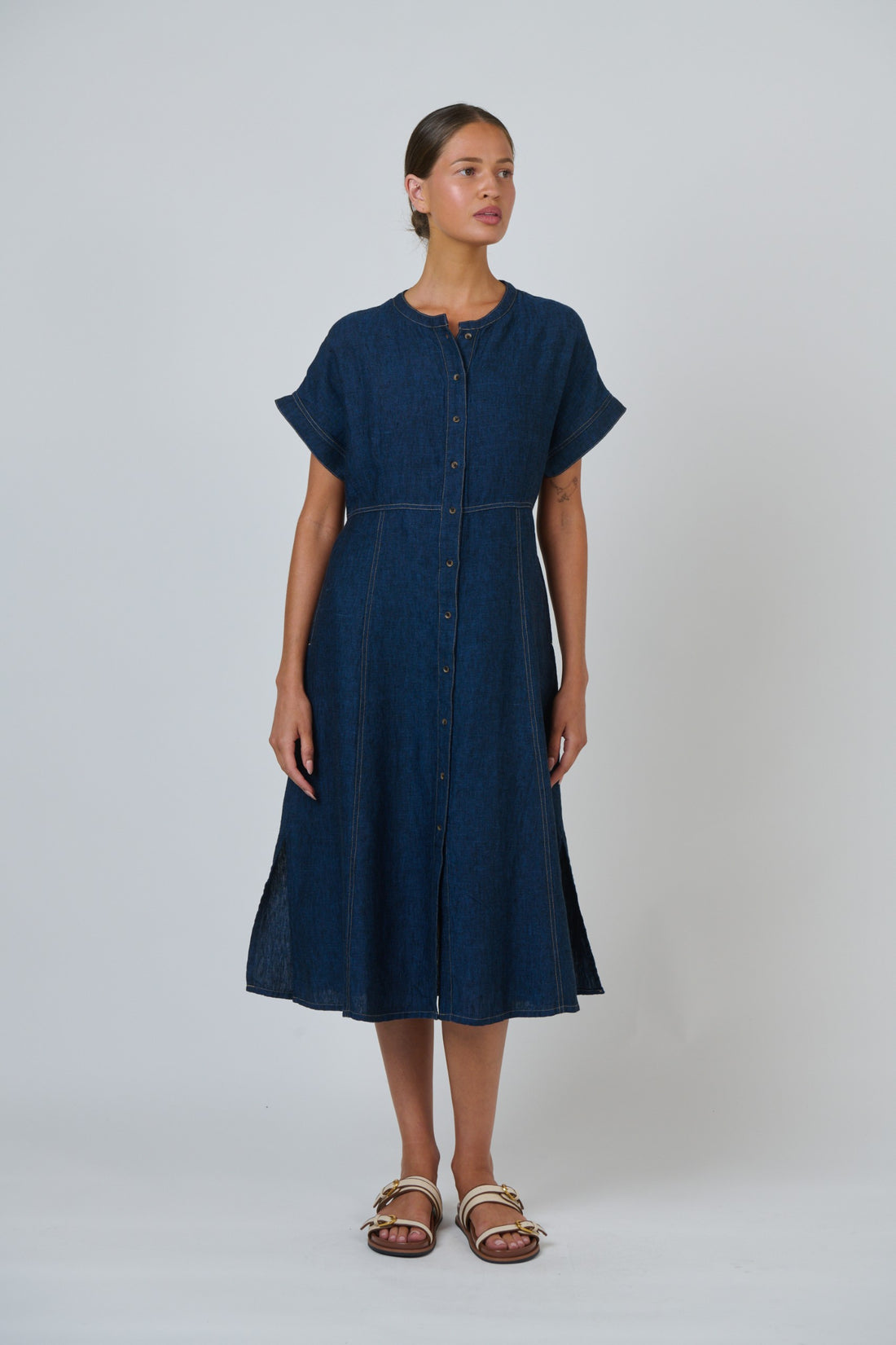 Eclipse Linen Dress
