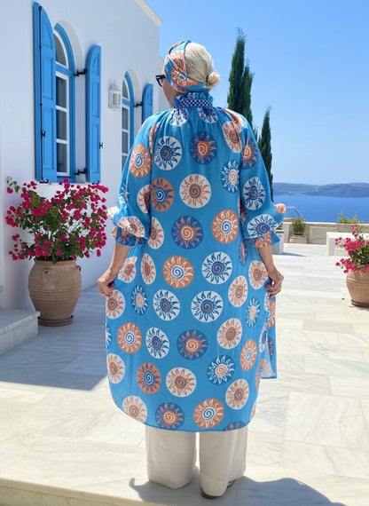 Nine Three One Dress Blue