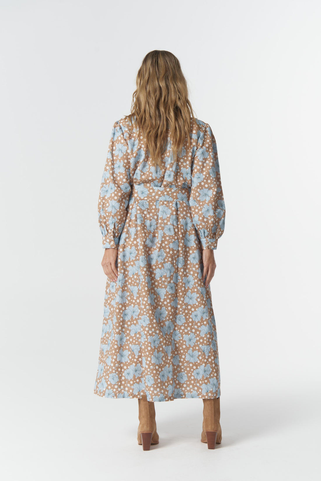 Outpost Linen Cotton Maxi Dress
