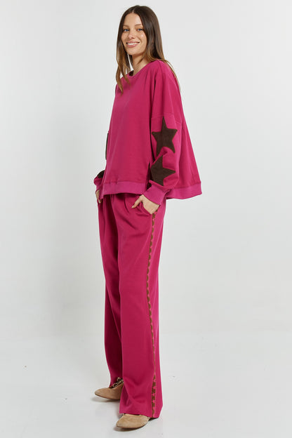 Saskia Sweatshirt mulberry