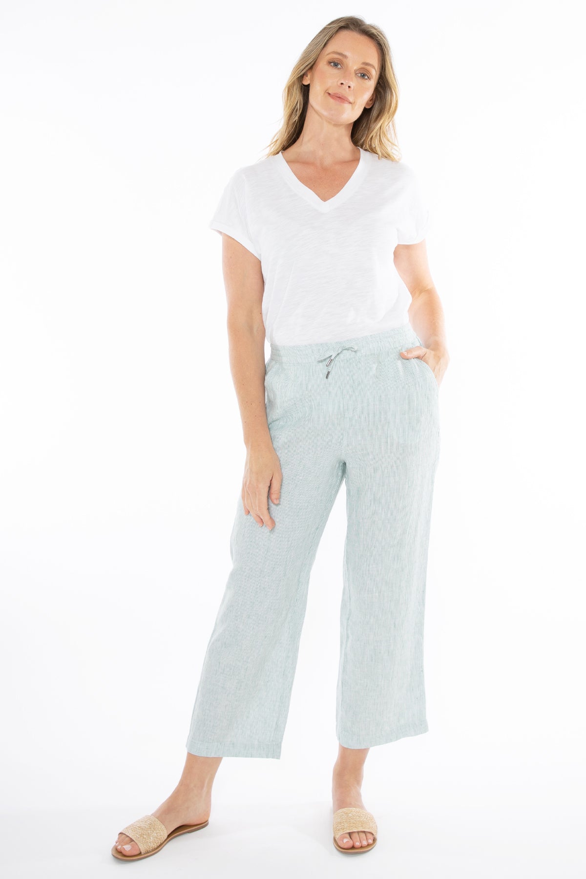 Core Stripe Pant CLOVER