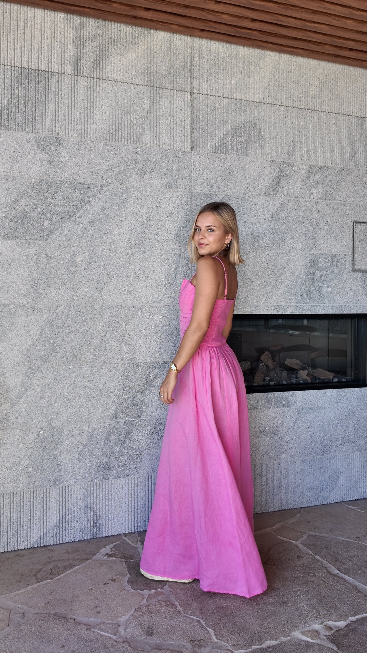 Poppy Shell Dress pink