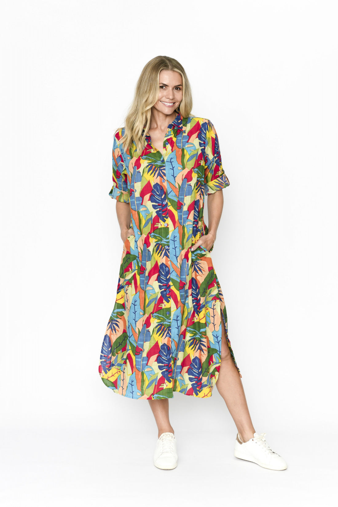 Sofia shirt dress Cutoutjun 1