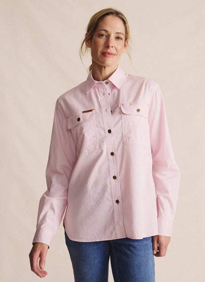 Spencer Full Placket pale pink