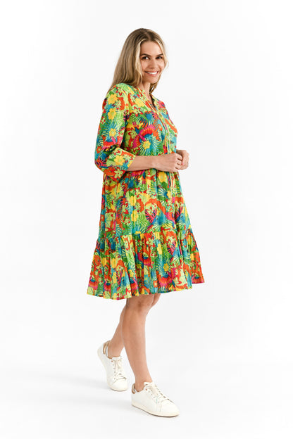 Vivian V Neck Shirt Dress